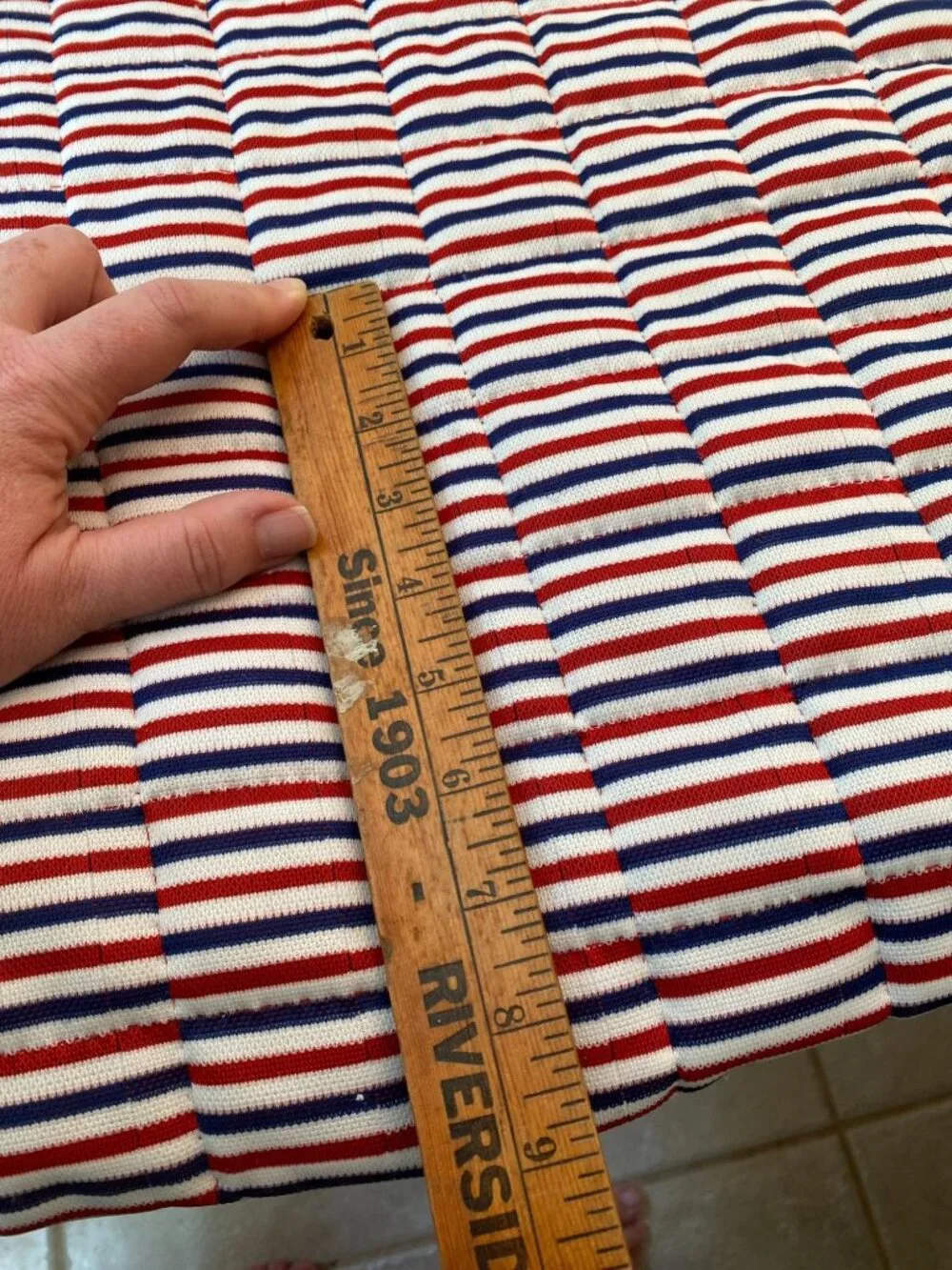 Handquilted Patriotic Americana Quilt 94